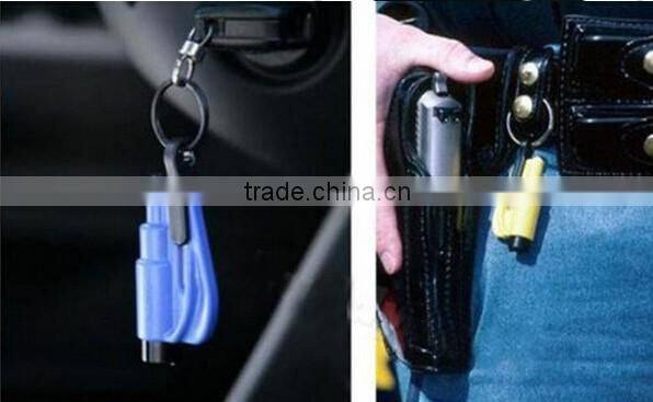 multifunctional emergency led car safety hammer
