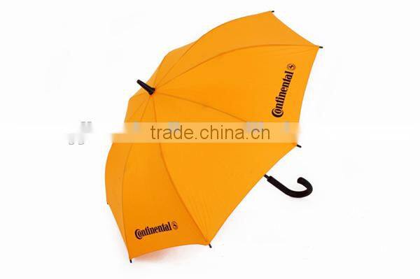 23" Automatic Straight Umbrella with Hook Handle