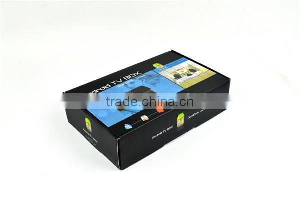 Shenzhen original Android4.2 dual Amlogic 8726 hd 1080p 4k Kodi XBMC MX android smart tv receiver box with biss and cccam