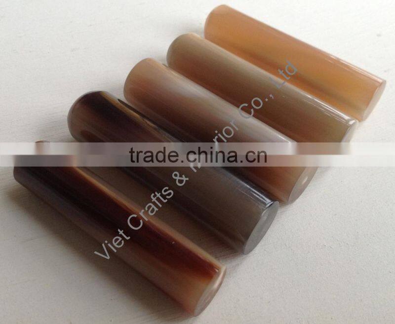 Buffalo horn stamp, buffalo horn tip, horn seal