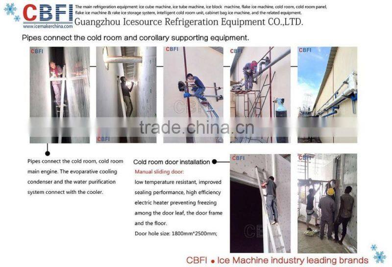 CBFI Zambia cold room project in 2015