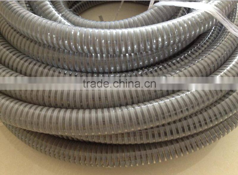 Anti aging PVC plastic pipe, sand pumping pipe, PVC hose HSKEEN