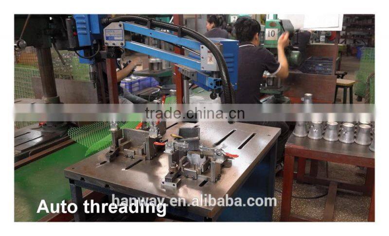 China OEM manufacturer customized textile machine parts die casting aluminum twisting bobbin