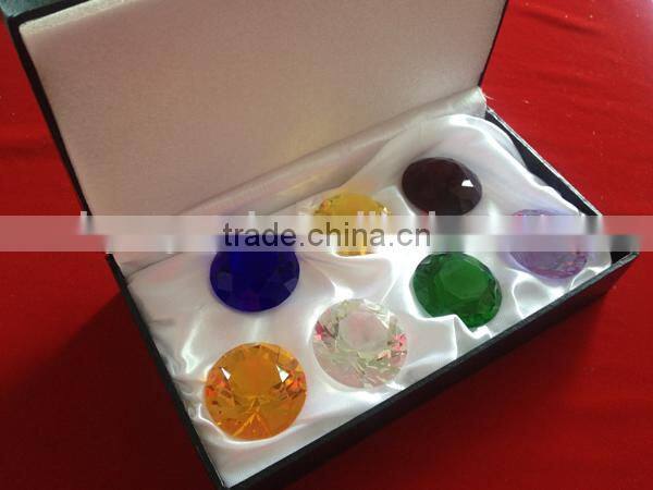 Wholesale colorful square crystal diamond