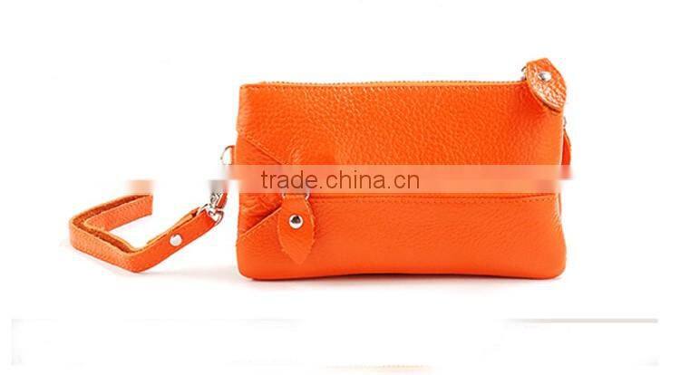 Customized high quality ladies handicraft wallet in zipper deisgn