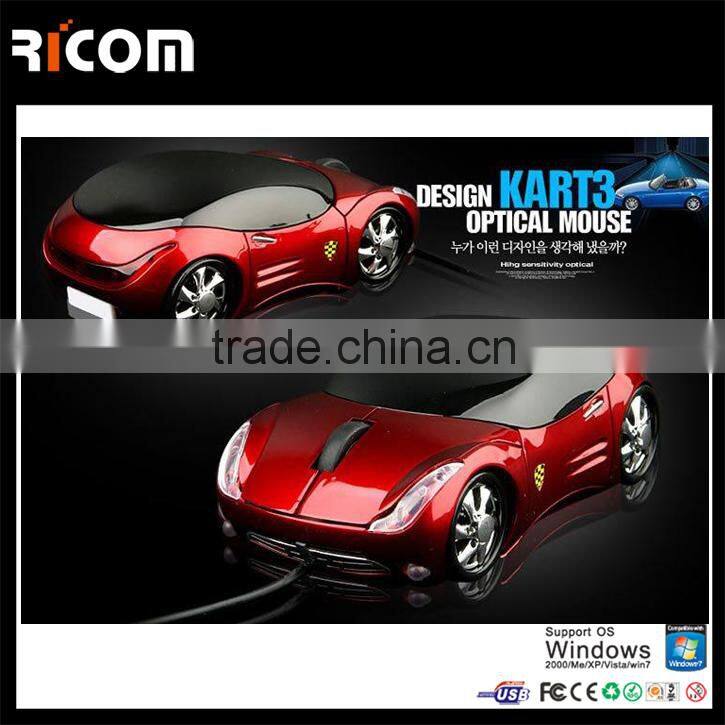 new 1000DPI Car shaped computer mouse, most popular computer mouse for Laptop and desktop