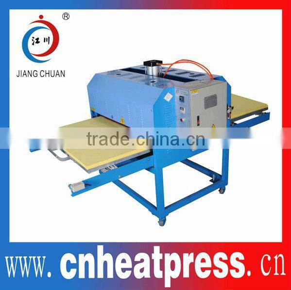 pneumatic air operated double tray digital sublimation machine