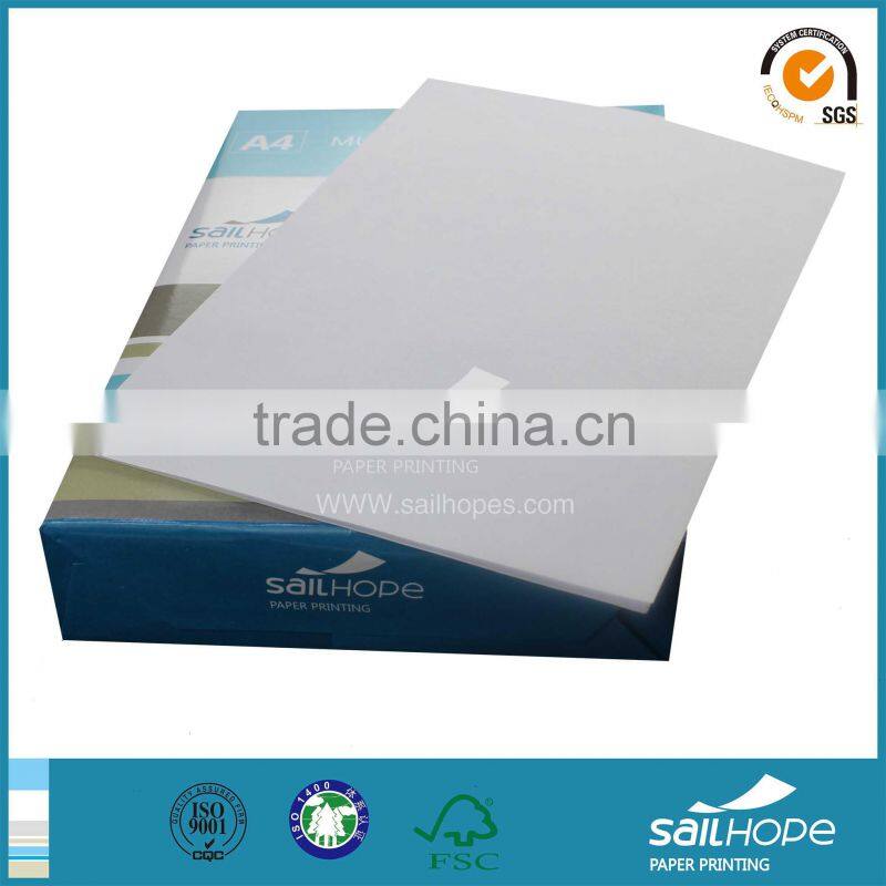 Photocopy on white A4 paper is suitable for file print