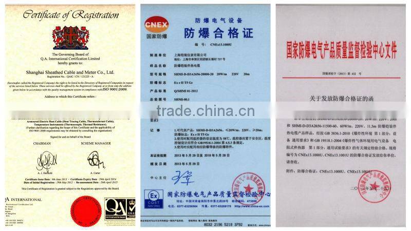 Industrial simplex 2.0mm 316L sheathed mi thermocouple cable