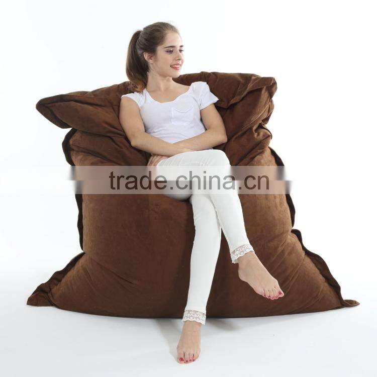 Solid Color Polyester Oxford Material Bean Bag Arms Sofa Chair