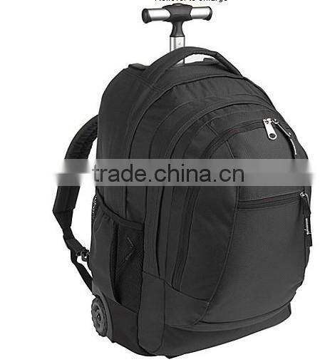 2015 new design large capacity outdoor multifunctional wheeled backpack