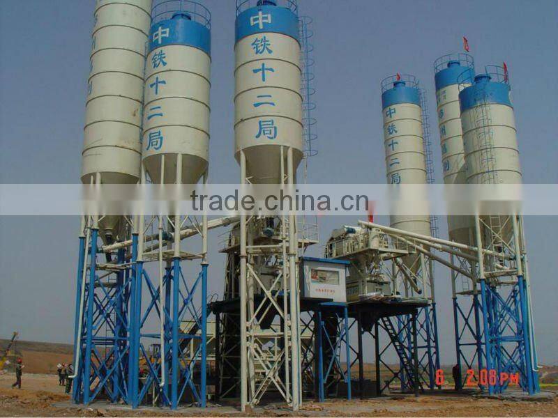 HZS100 concrete batching plant