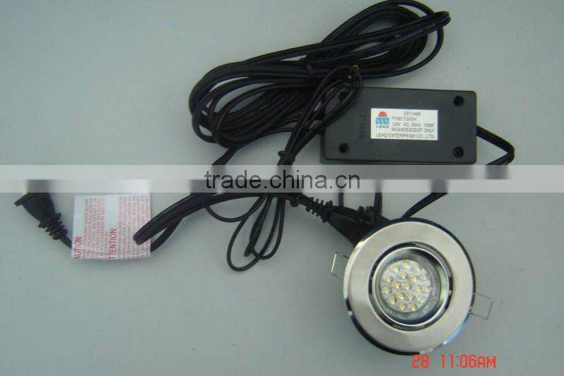3W ul swivel led ceiling light