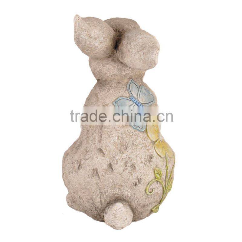 New Design Decorative rabbit cement animal statues