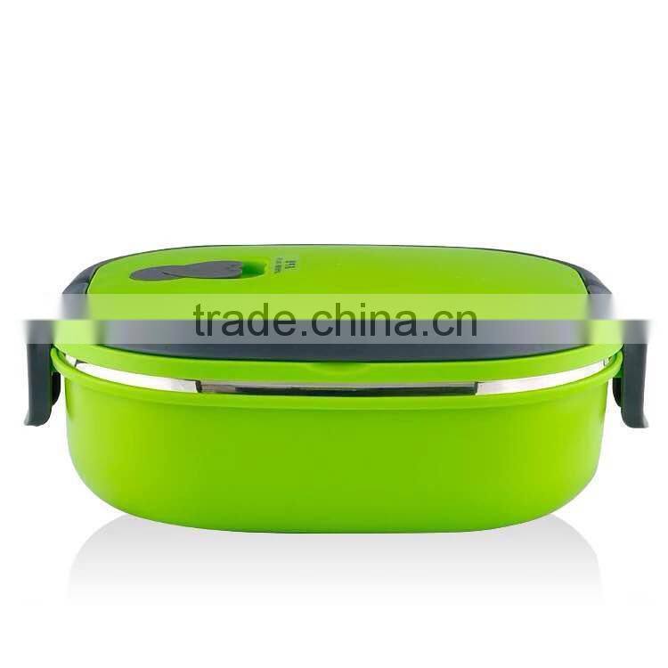 LUNCH BOX one layer stainless steel warm stock save place easy to carry