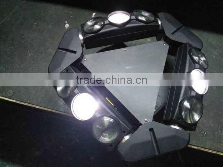 newest 9 eyes pixel 9x10w 4 in 1 led dmx spider led beam moving head dj lighting