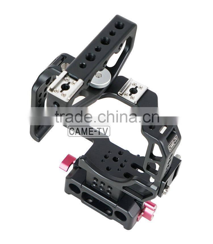 CAME-TV Protective Cage for GH4 Camera Rig with Handle HT-GH4 Armor