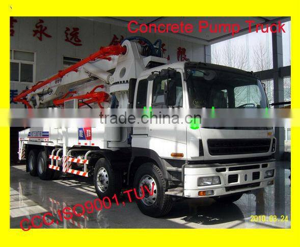 High Efficiency HDT5401THB-48/5 Concrete Pump Truck