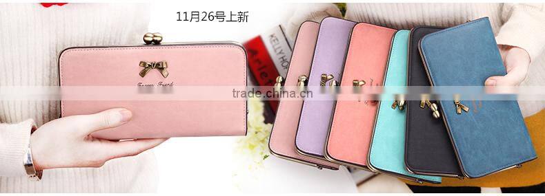 ladys top brand custom logo lady leather zipper wallet .zippered ladies leather wallet, leather wallet ladies multicolor famous