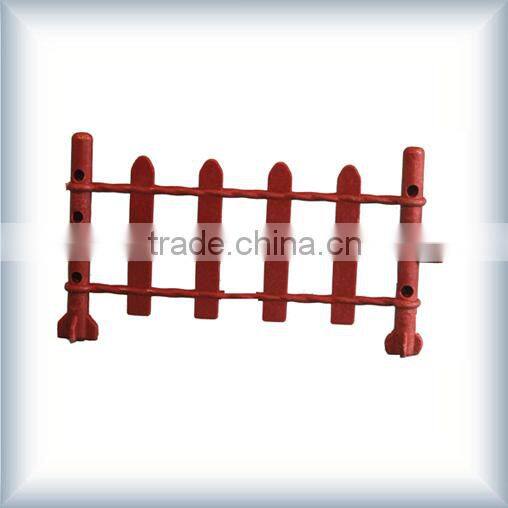 3D decorative concrete fence,N09-002,decorative outdoor scale model fence,architectural outdoor security model fence