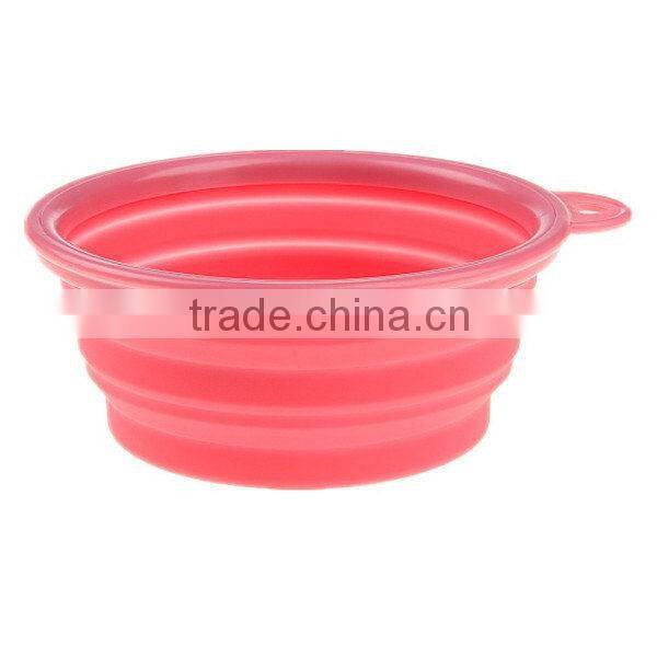 High quality hotsell folding silicone pet feeders pet bowls
