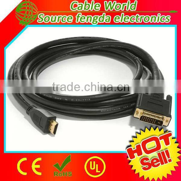 New premium scart to dvi converter cable