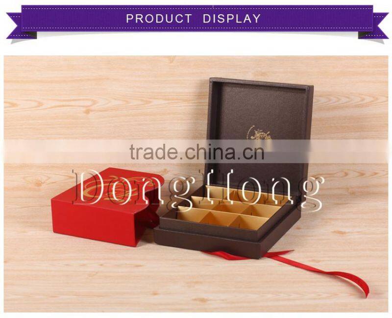 Hot sale Handmade creative luxury Chocolate Box/ Chocolate gift Box