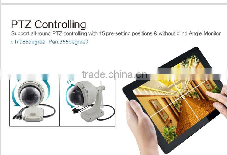 Trade Assurance Supplier ONVIF Waterproof Free UID 4X Zoom network pan tilt zoom camera