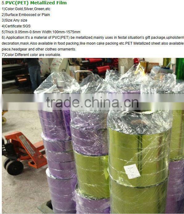White PVC Rigid Film For Christmas Tree (Used to Make Artifical Christmas tree,hedge fence)