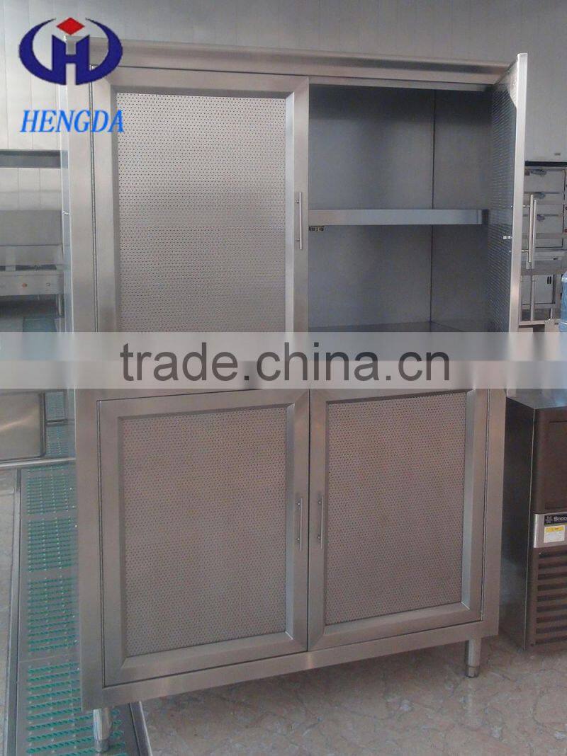 Free standing China stainless steel kitchen cabinet