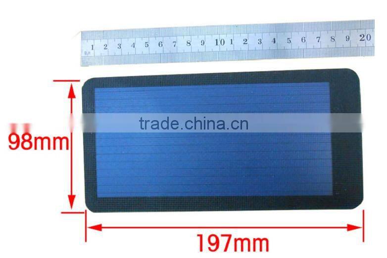 Thin Film Flexible Solar Charger 1W 2V