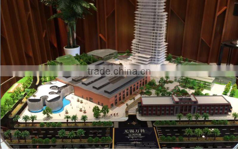 Architectural Model With LED Light/Commercial Building Model Maker/Construction Building model Making