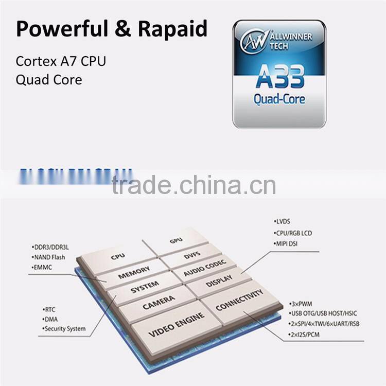 2016 Cheap 9 inch A33 Quad Core Android Tablet PC