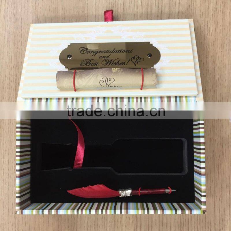 Luxury design cardboard packaging perfume box