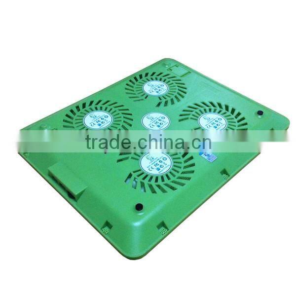 4 fans Laptop cooling pad