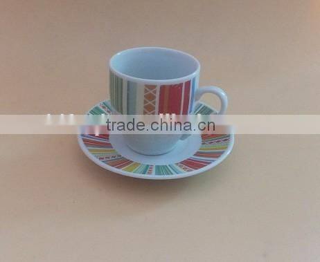 Turkish coffee and tea set ceramic tea cups and saucers sets porcelain cup and saucer