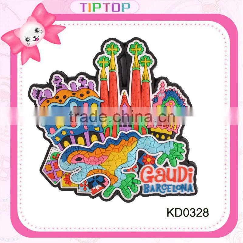 Spain 3D Soft PVC Giveaway Fridge Magnet