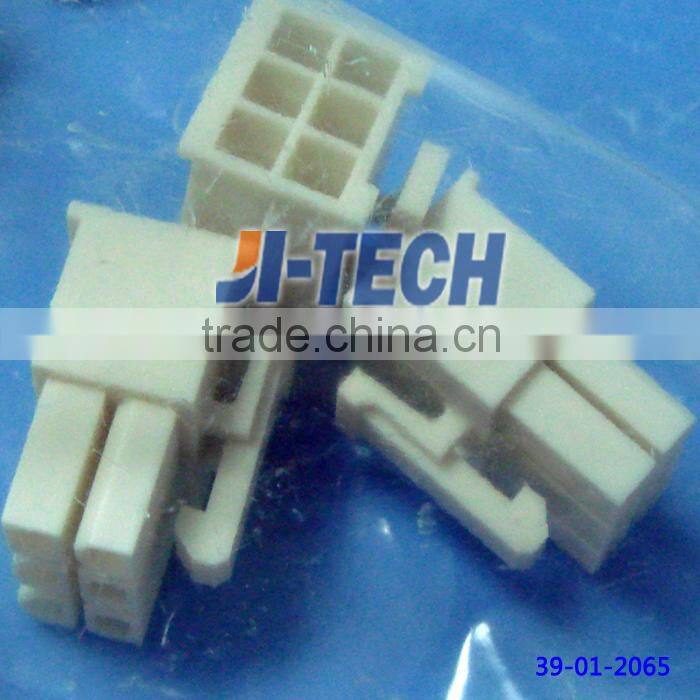 4.2mm pitch connector 6 pin 5557 series molex housing connector 39-01-2065 Dual Row receptacle housing