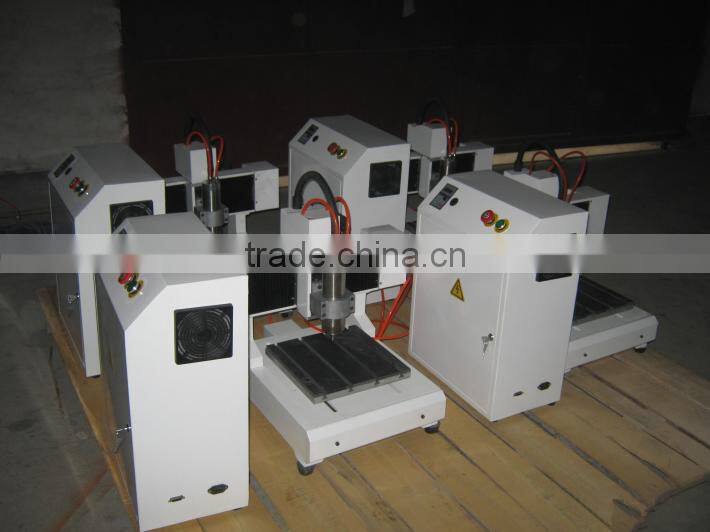 small cnc router machine 3030C with water sink