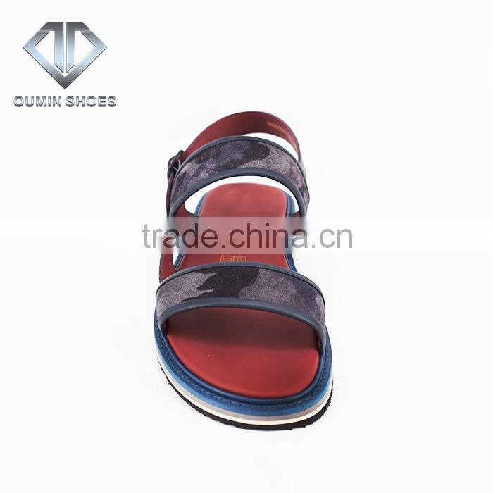 New designs flat comfortable hot sell men sandals photo for 2016