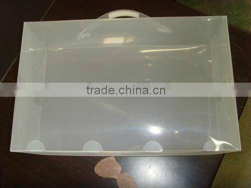 clear Shoe box
