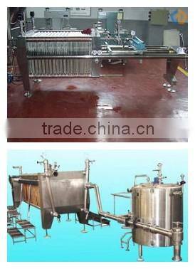 brewery equipment for beer filtration system