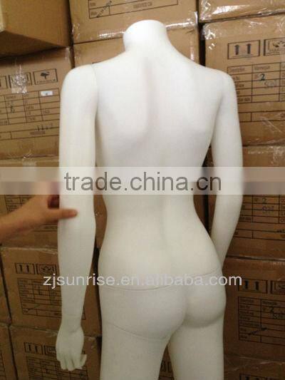 hot sale fashion and decent plastic mannequin without head