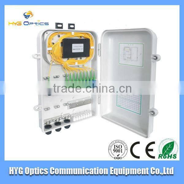 Optical access networks project fiber optical terminal box with splice tray (indoor and outdoor)