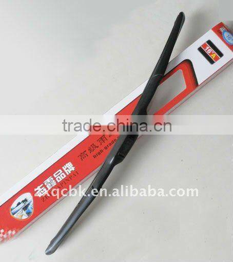 ZX durable soft rubber frame universal wiper blades