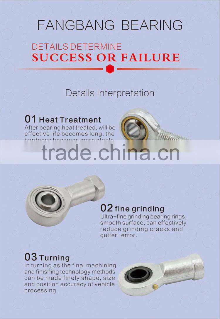 straight rod ball joint rod end bearing with left