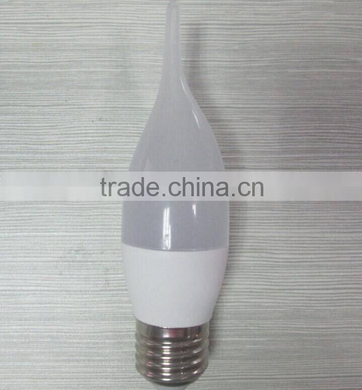 Summer Promotion Ningbo C37 3W 5W 6W LED BULB LIGHTING LED HIGH E27 E14 LED Candle Bulb CE ROHS ERP