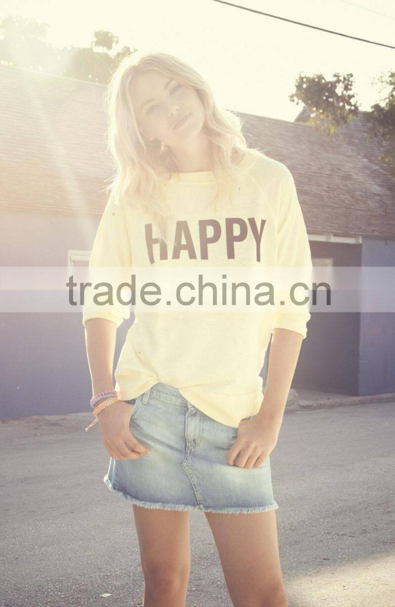 High quality women Cutoff Denim Miniskirt jeans (LOTX287)