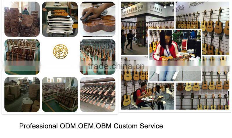 hot sales 40 inch Spruce high-gloss acoustic guitar Hawthorn Fruit(HF-430-40)