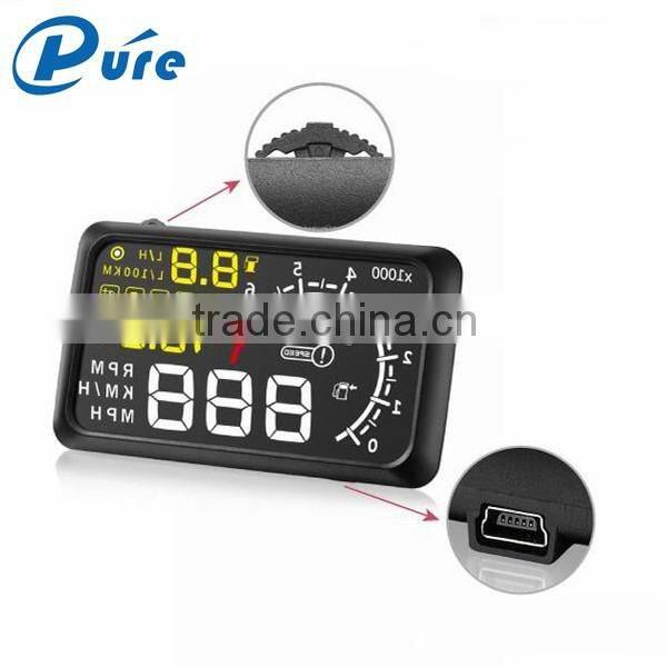 Car HUD Head Up Display Safety HUD Display High Performance HUD Built-in ELM327